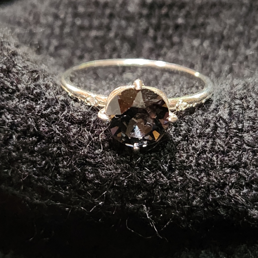 Elegant Black Stone Ring